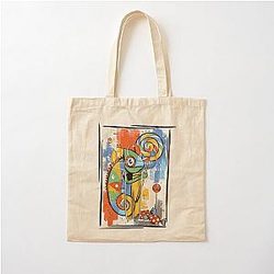 Hiding Seek Cotton Tote Bag