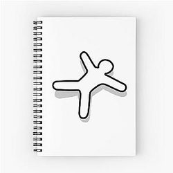 Meccha Chameleon Transparent Starfish Notebook