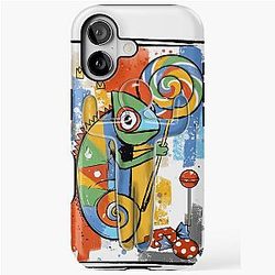 Hiding Seek Meccha Chameleon Gamer iPhone Case