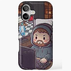 Case Playing Chameleon iPhone Tough Case