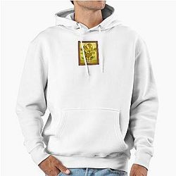 Meccha Chameleon - Van Gogh Sunflowers Pullover Hoodie