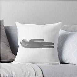 Meccha Chameleon Throw Pillow
