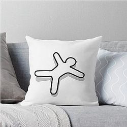 Meccha Chameleon Starfish Throw Pillow