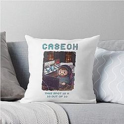 Case Playing Meccha Chameleon Throw Pillow
