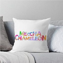 Meccha Chameleon Throw Pillow