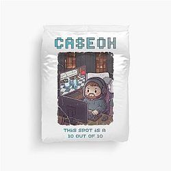Case Playing Chameleon Duvet Cover