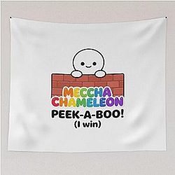 Meccha Chameleon Peek Tapestry