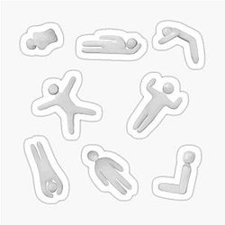 Meccha Chameleon Sticker