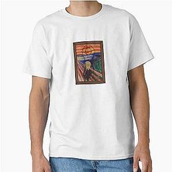 Meccha Chameleon - Edvard Munch's The Scream Classic T-Shirt
