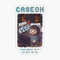 Case Playing Meccha Chameleon Sticker
