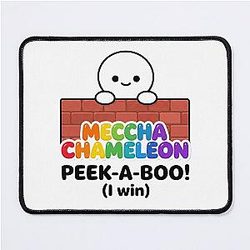 Meccha Chameleon Peek-a-boo Mouse Pad