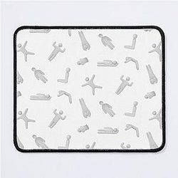 Chameleon poses Mouse Pad