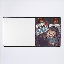 Case Playing Chameleon Desk Mat