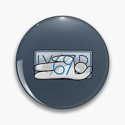 Meccha Chameleon License Plate Pin