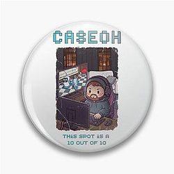 Case Playing Chameleon Pin