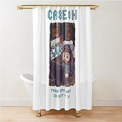 Case Oh Playing Meccha Chameleon Shower Curtain