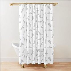 Meccha Chameleon Shower Curtain