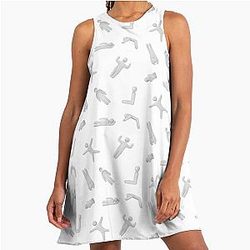 Meccha Chameleon A-Line Dress