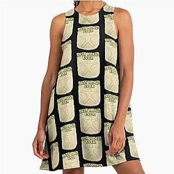 Meccha Chameleon Game Best Hider A-Line Dress