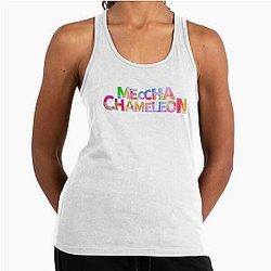 Meccha Chameleon Logo Racerback Tank Top