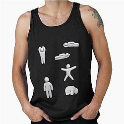 Mecha Chameleon Pose Tank Top