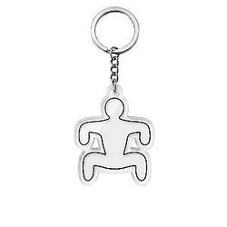 Human Pose PTTT2108 Acrylic Meccha Chameleon Keychains