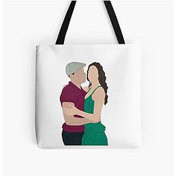 Anthony Ramos Melissa Barrera All Over Print Tote Bag