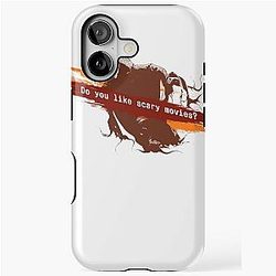 Scream VI Melissa Barrera Sam Carpenter Jenna Ortega Tara Carpenter scary horror graphic design by ironpalette iPhone Tough Case