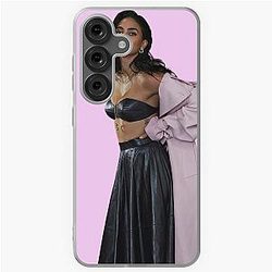 Melissa Barrera Pink Coat Samsung Galaxy Case