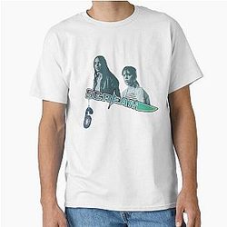 Scream VI Melissa Barrera Sam Carpenter Jenna Ortega Tara Carpenter scary horror movie graphic design by ironpalette Classic T-Shirt