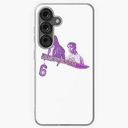 Scream 6 Melissa Barrera (Sam Carpenter) - Jenna Ortega (Tara Carpenter) scary horror movie graphic design by ironpalette for Samsung Galaxy Soft Case