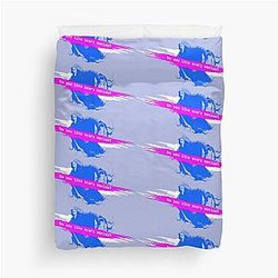 Scream 6 Melissa Barrera Sam Carpenter Jenna Ortega Tara Carpenter Scary Horror Movie Graphic Design by Ironpalette Duvet Cover