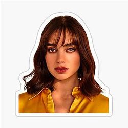 Melissa Barrera Orange Sticker