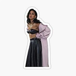 Melissa Barrera Pink Coat
