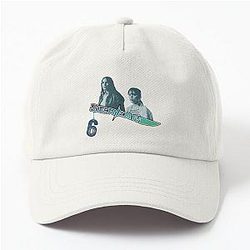 Scream 6 Melissa Barrera (Sam Carpenter) - Jenna Ortega (Tara Carpenter) scary horror movie graphic design by ironpalette  Dad Hat