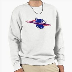 Scream 6 Melissa Barrera (Sam Carpenter) - Jenna Ortega (Tara Carpenter) Scary Horror Movie Graphic Design by Iron Palette Pullover Sweatshirt