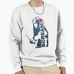 Scream 6 Melissa Barrera Sam Carpenter Scary Horror Movie Graphic Design Pullover Sweatshirt