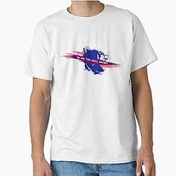 Scream 6 Melissa Barrera (Sam Carpenter) Jenna Ortega (Tara Carpenter) scary horror movie graphic design by ironpalette Classic T-Shirt
