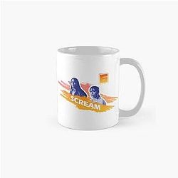 Scream 6 Melissa Barrera (Sam Carpenter) - Jenna Ortega (Tara Carpenter) scary horror movie graphic design by ironpalette Classic Mug