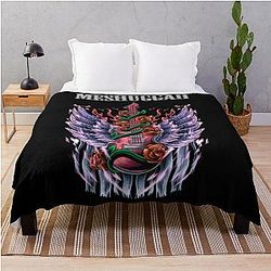 Art Meshuggah Throw Blanket