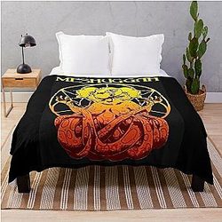 Art Meshuggah Throw Blanket