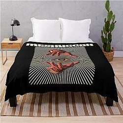 Art Meshuggah Throw Blanket