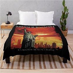 Art Meshuggah Throw Blanket