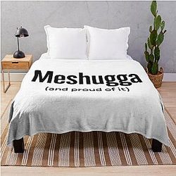 Art Meshuggah Throw Blanket