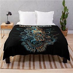 Art Meshuggah Throw Blanket