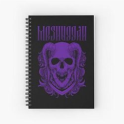 Art Meshuggah Spiral Notebook