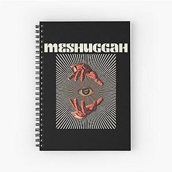 Art Meshuggah Spiral Notebook