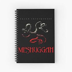 Art Meshuggah Spiral Notebook