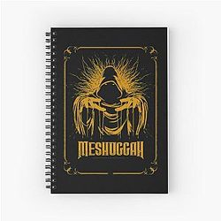 Art Meshuggah Spiral Notebook
