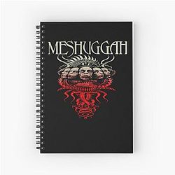 Meshuggah Spiral Notebook